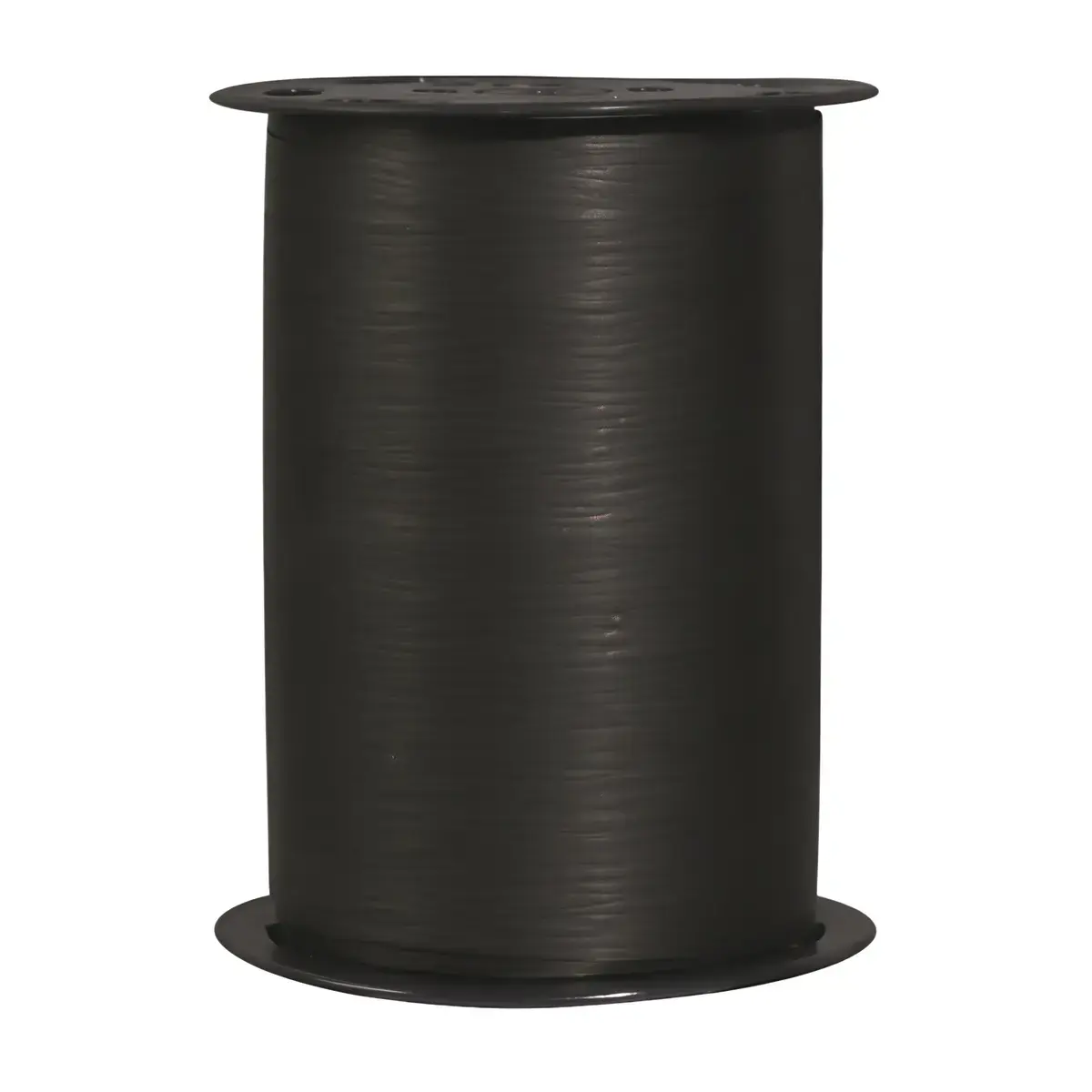 Bolduc noir mat 10 mm x 250 m polypropylène – Ruban cadeau noir – Gamme Mat Line - Bolducs unis