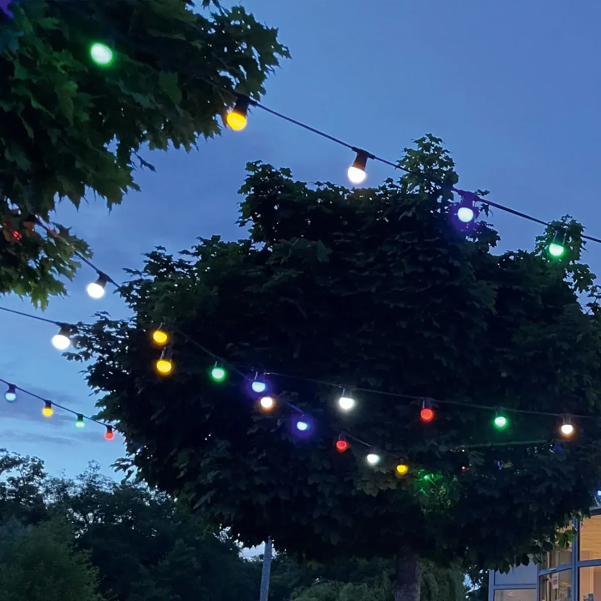 Guirlande extérieure 10 ampoules B22 LED - Guirlandes extérieures-3