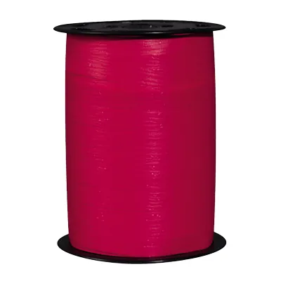 Bolduc mat rose foncé 10 mm x 250 m polypropylène – Ruban cadeau rose - Bolducs unis