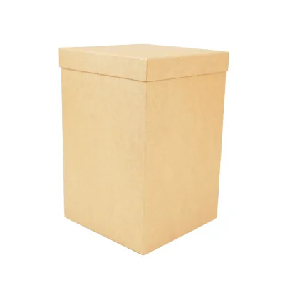 Boîte rectangulaire à couvercle amovible - 20 x 20 x H 30 cm - Boites cloches-3