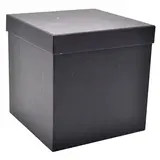 Boîte carrée kraft à couvercle amovible - 20 x 20 x 20 cm - Boîtes cadeaux Noël