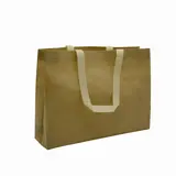 Sac cabas polypropylène non tissé écru 40+10 x 30 cm - Paquet de 20 - Sacs non tissés, Sacs polypropylène
