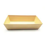 Carton rectangulaire naturel 33 x 20 x 7,4 cm, paquet de 10 - Corbeilles carton