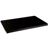 Tablette métallique noir sablé 66,5x57