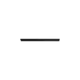 Profils avant pour diviseurs noir sablé 66,5 cm - Ligne Store noir Sablé pas de 25 mm
