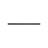 Profils avant pour diviseurs noir sablé 100 cm - Ligne Store noir Sablé pas de 25 mm