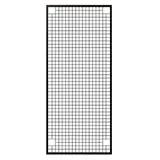 Grille noir sablé 221x97 - Ligne Store noir Sablé pas de 25 mm