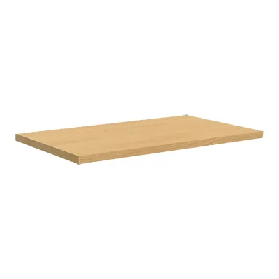 Tablette mélaminée chêne Corbridge - L 60 x P 30 cm - Tablettes Bois mélaminé