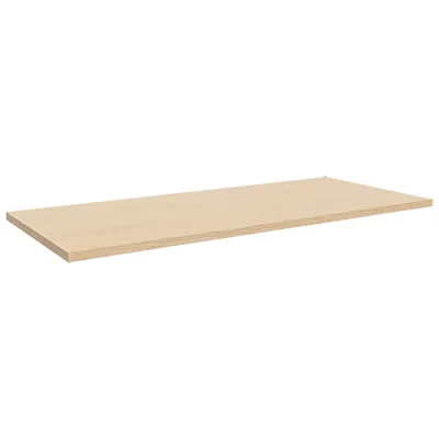 Tablette mélaminé chêne Vicenza - L 100 x P 40 cm - Tablettes Bois mélaminé