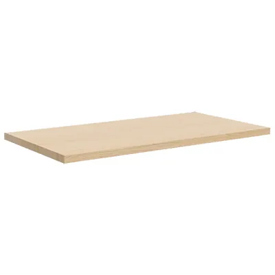 Tablette mélaminé chêne Vicenza - L 66,5 x P 30 cm - Tablettes Bois Mélaminé