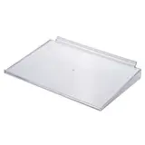 Tablette droite avec rebord - Tablettes pour panneaux rainurés