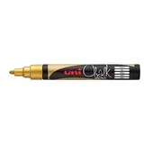 Marqueur craie Chalk Marker Or Uni Ball Pointe conique moyenne - Marqueurs