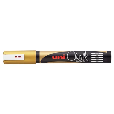 Marqueur craie Chalk Marker Or Uni Ball Pointe conique moyenne - Marqueurs-2