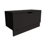 Caisson tiroir Store noir Black 100 x 42,7 x 40 cm - Meuble de rangement pour magasin - Joues, Plinthes et Caissons pour Ligne Store