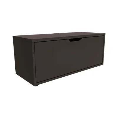 Caisson tiroir Square noir Soft Black 100 x 40 x 40 cm - Meuble de rangement pour magasin - Caissons de rangement