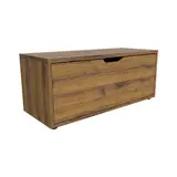 Caisson tiroir Square Sherman cognac 100 x 40 x 40 cm – Meuble de rangement pour magasin - Caissons de rangement