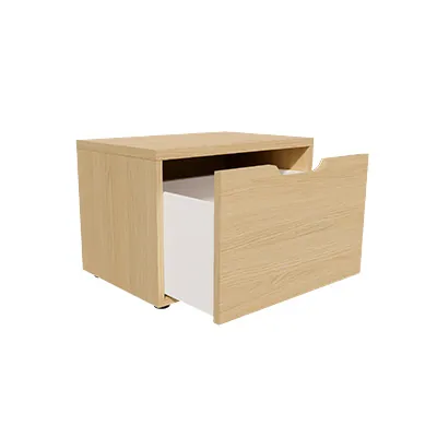 Caisson tiroir Square Vicenza 60 x40 x40 cm – Meuble de rangement pour magasin - Caissons de rangement-2
