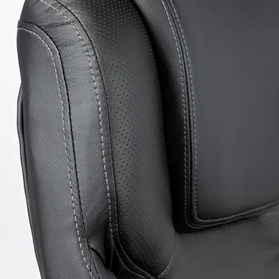 Fauteuil de bureau CHICAGO basculant centré, haut dossier, appui-tête, base métal chromé - Sièges de bureaux, Fauteuils de bureaux-7