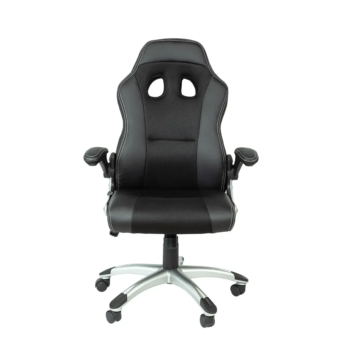 Fauteuil de bureau baquet Montecarlo type racing – Chaise gaming professionnelle - Noir - Sièges de bureaux, Fauteuils de bureaux