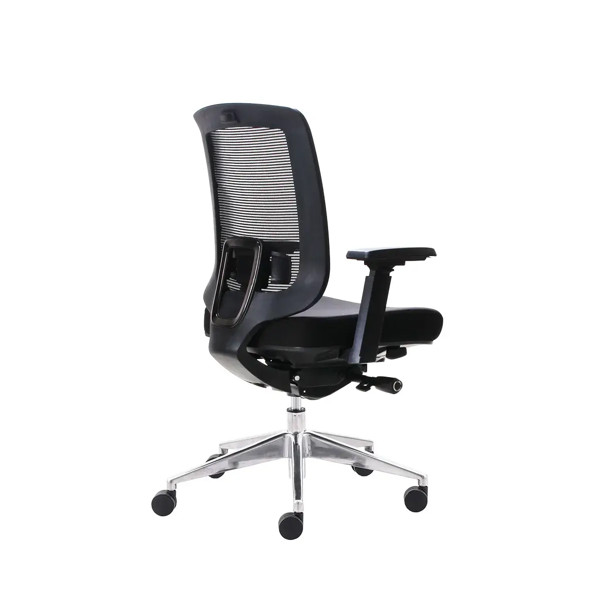 Siège de bureau ergonomique Austin synchrone 4 positions, accoudoirs 4D, assise réglable translation – Noir - Sièges de bureaux, Fauteuils de bureaux-4