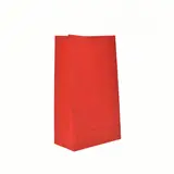 Pochette cadeau SOS kraft rouge 13x8x24 cm 70 g/m² - Paquet de 250 - Pochettes SOS kraft