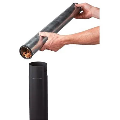 Cendrier tubulaire sur pied 3L ø 30 x H 105 cm - Cendriers professionnels-3