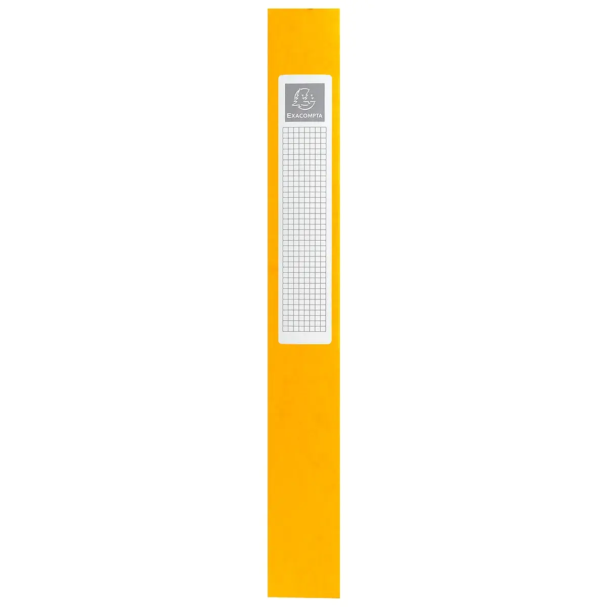Boîte de classement A4 Dos 40 mm fermeture élastique carte lustrée Exabox - Jaune - Boîtes archives, Boîtes de transfert-2