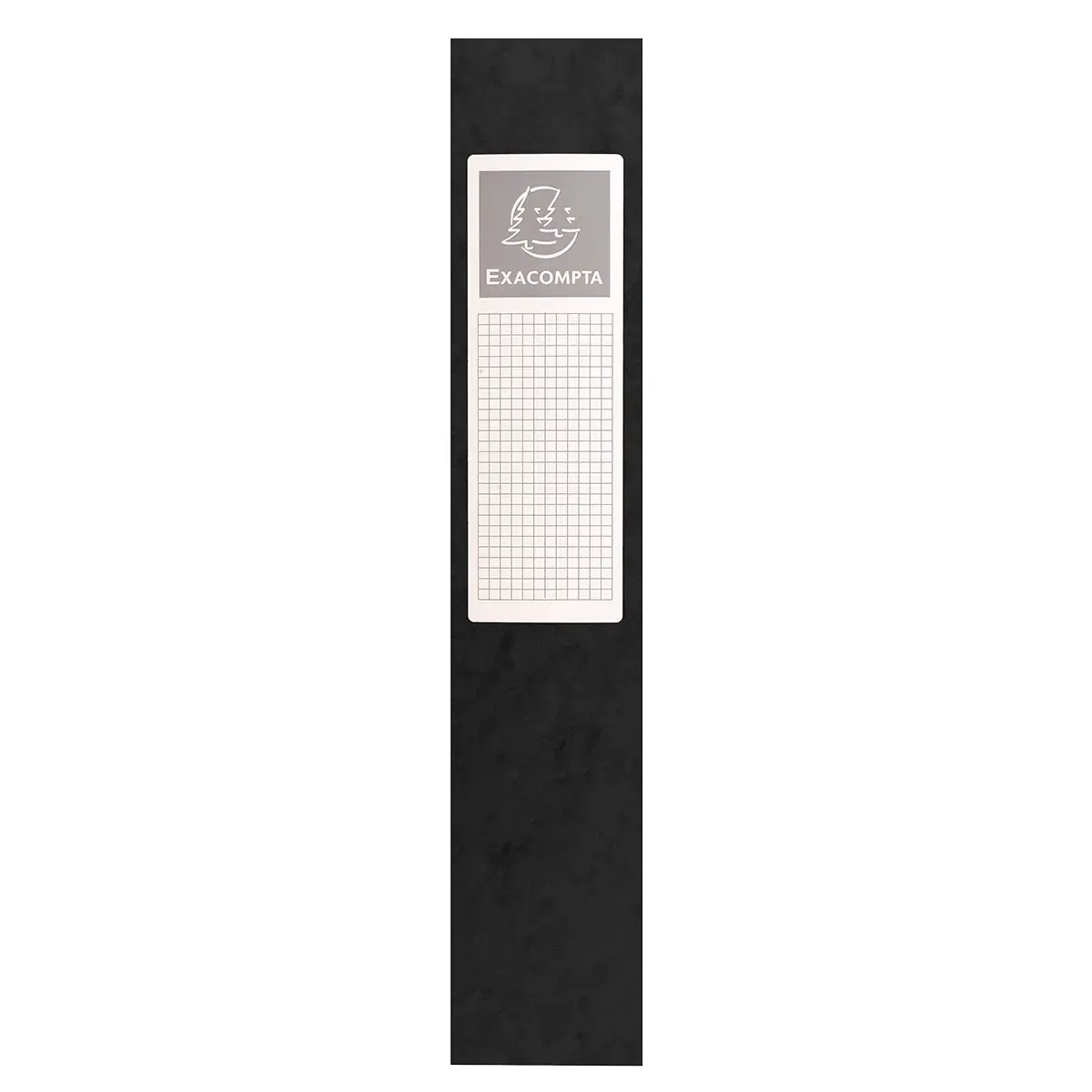 Boîte de classement A4 Dos 60 mm fermeture élastique carte lustrée Exabox - Noir - Boîtes archives, Boîtes de transfert-2