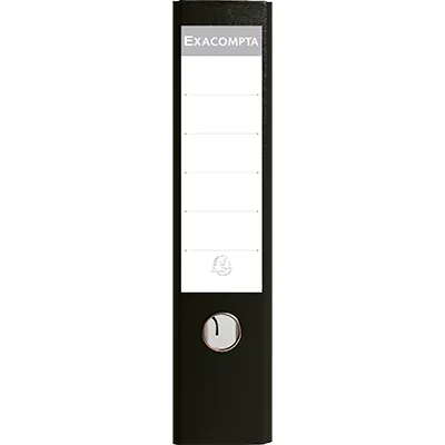 Classeur à Levier A4 Dos 75mm polypropylène Exacompta - Capacité 760 feuilles - Noir - Classeurs à levier, Classeurs A4-4