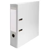 Classeur à Levier A4 Dos 75mm polypropylène Exacompta - Capacité 760 feuilles - Blanc