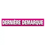 Affiche Promo Dernière Démarque 115 x 20 cm rose fuchsia - Affiches démarques