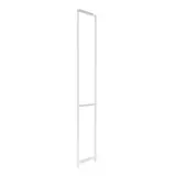Cadre latéral Square H 240 cm x P 46,4 cm blanc sable – Set de 2 - Ligne Square 25 blanc