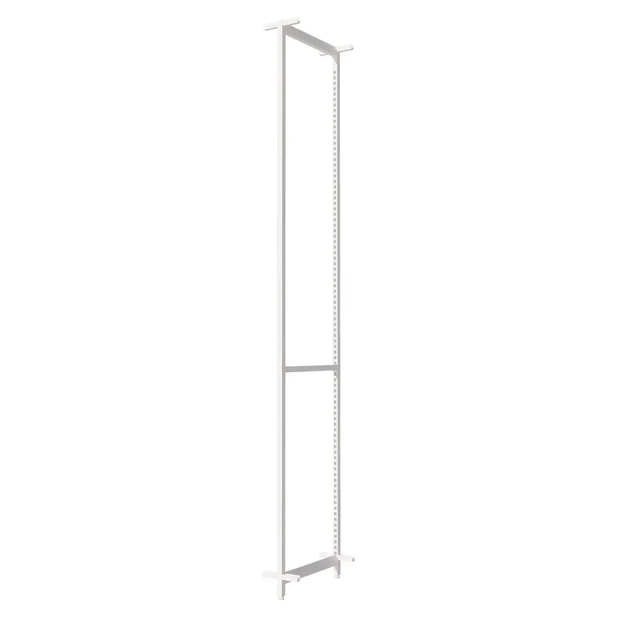 Cadre central Square H 240 cm x P 46,4 cm blanc sablé - Ligne Square 25 blanc