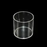 Bac de présentation rond PMMA ø 15 x H 15 cm - Vitrine tube plexi - Bac cylindrique - Supports Plexi