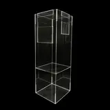 Bac soldeur acrylique transparent 30 x 30 x 90 cm - Bac à fouille - Bacs soldeurs, Bacs de fouille