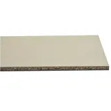 Tablette bois aggloméré brut 120 x 40 cm, ép. 18 mm - Lot de 2 - Tablettes Bois mélaminé
