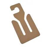 Cintres en carton pour chaussures - Brun - H 19,8 cm – Paquet de 10 - Cintres pour accessoires