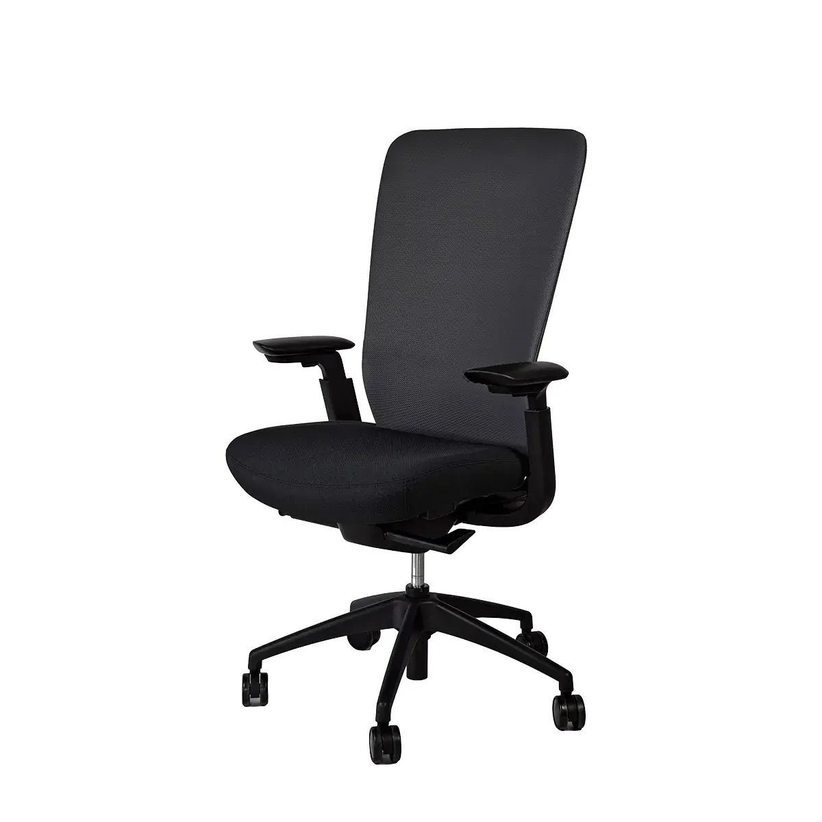 Siège de bureau ergonomique Ramses noir – assise ressorts, synchrone 4 positions, accoudoirs 4D - Sièges de bureaux, Fauteuils de bureaux