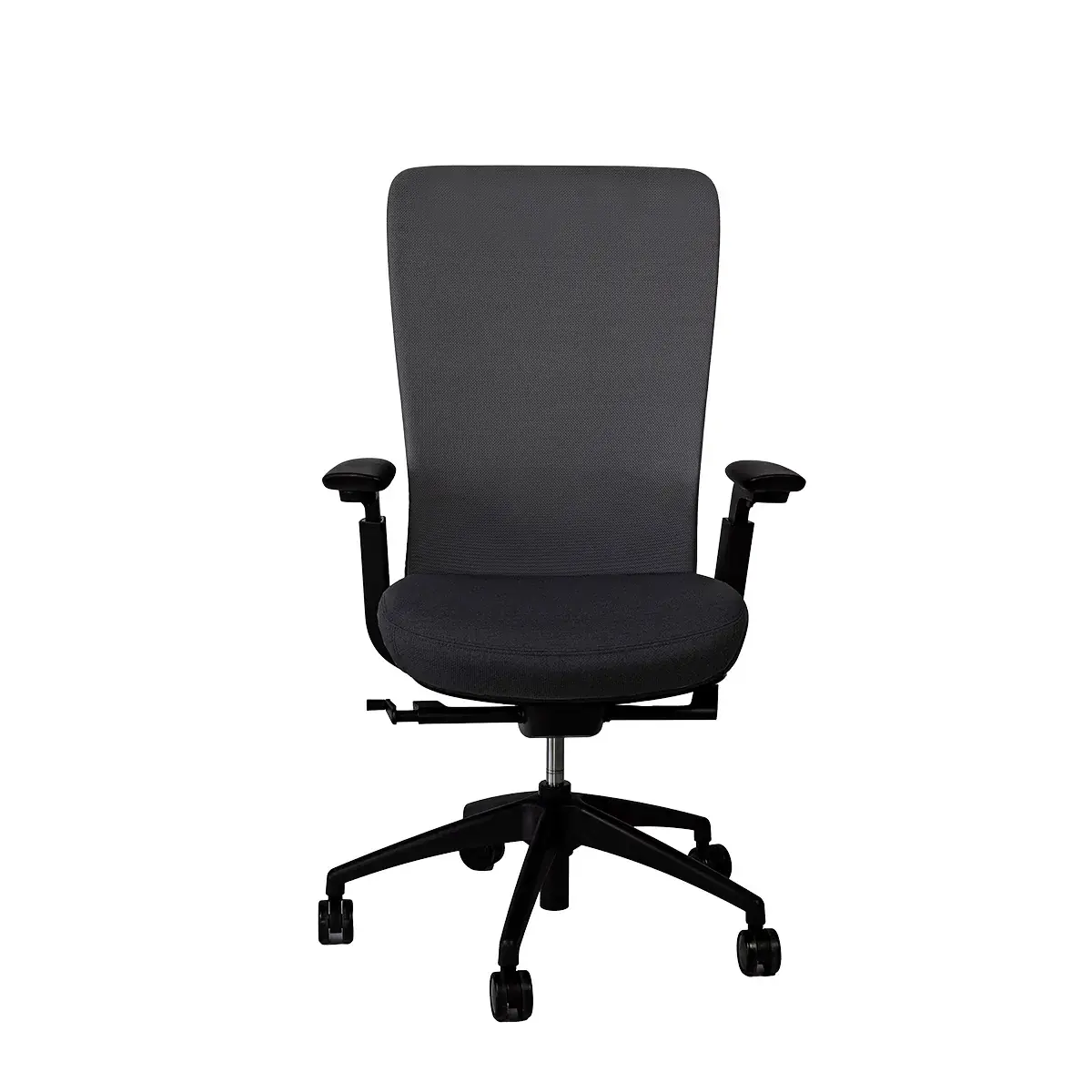 Siège de bureau ergonomique Ramses noir – assise ressorts, synchrone 4 positions, accoudoirs 4D - Sièges de bureaux, Fauteuils de bureaux-3
