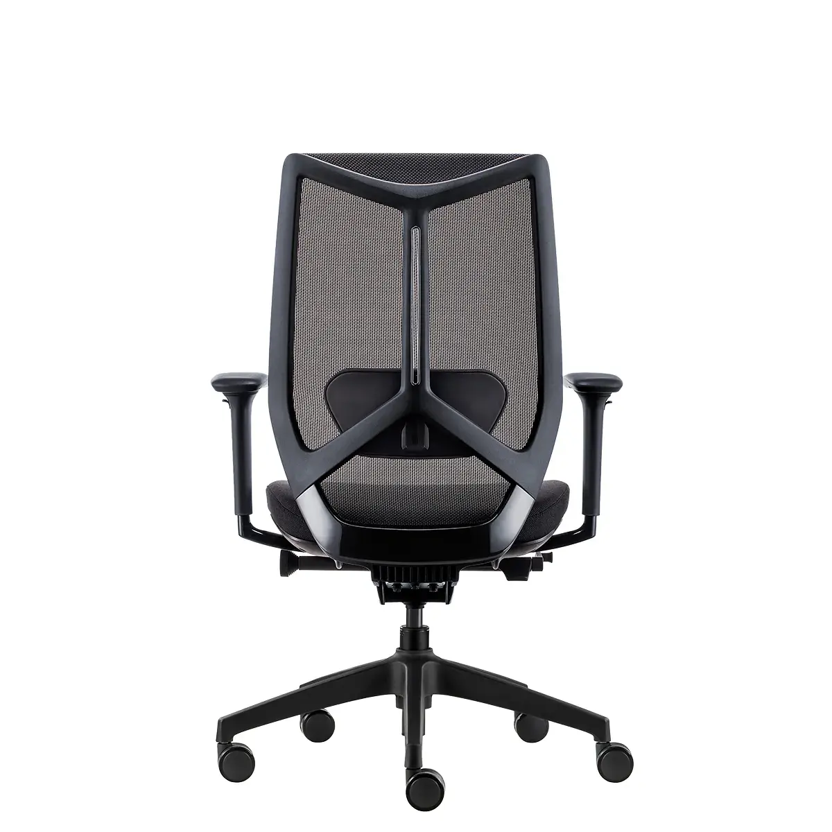 Siège de bureau design Arco Claudio Bellini synchrone 4 positions accoudoirs 3D - Noir - Sièges de bureaux, Fauteuils de bureaux-2