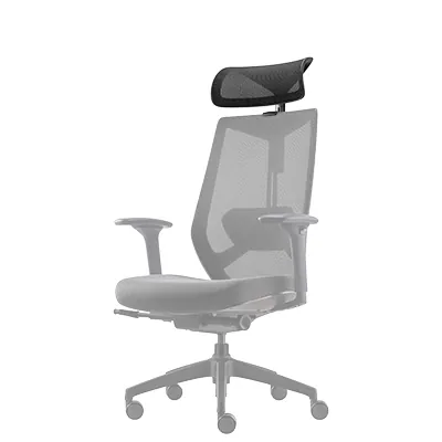 Têtière réglable résille noire pour siège de bureau Arco Claudio Bellini - Sièges de bureaux-4