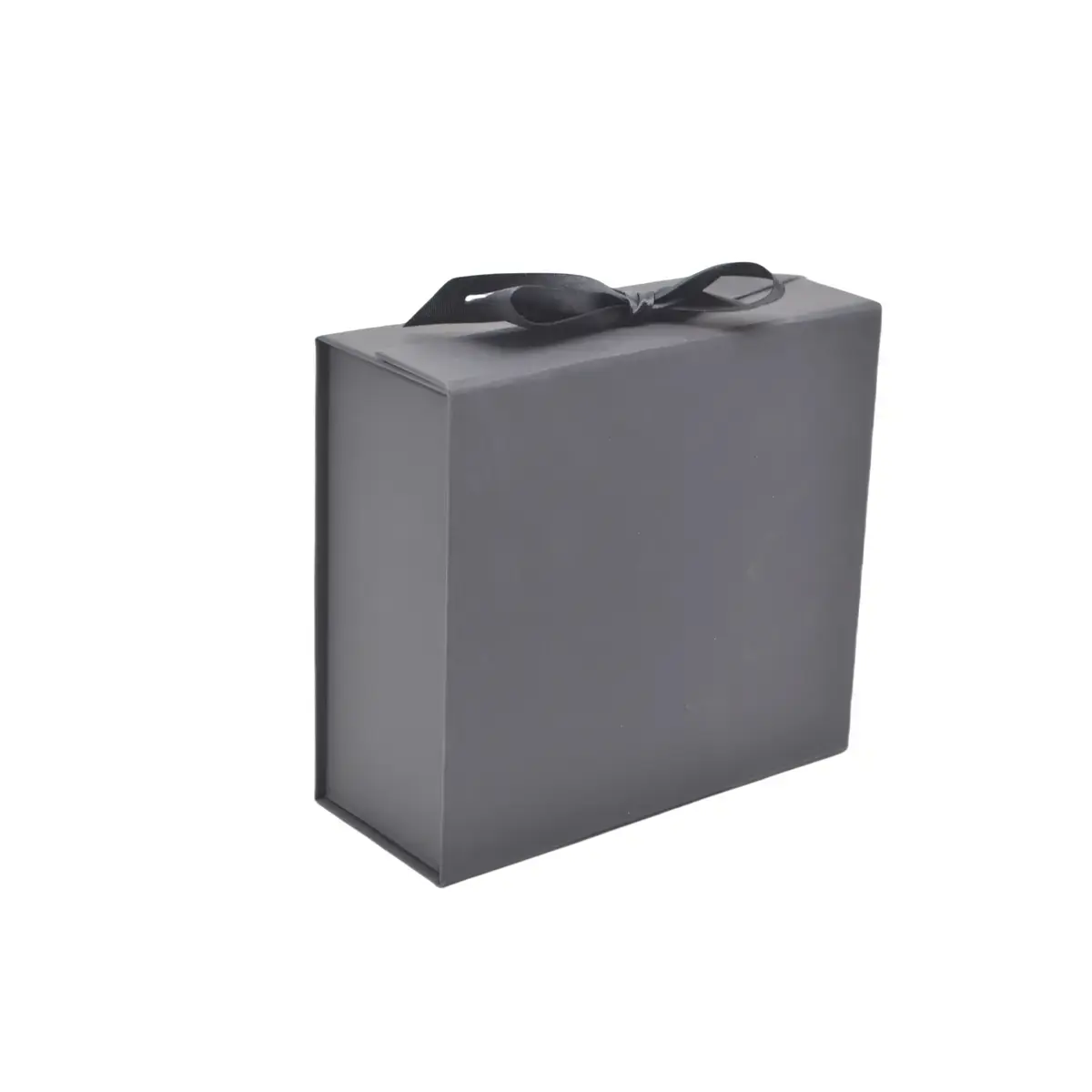 Boites cadeaux carton pliables noires avec ruban 28,2x20,2x9,2cm – Paquet de 5 - Boites cadeaux carton pliables-2
