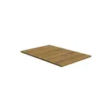 Plateau chêne Sherman 57,5 x 84,7 cm pour gondole centrale Square 60 - Tablettes Bois Mélaminé