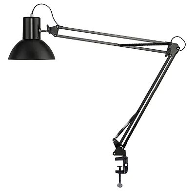 Lampe de bureau LED Unilux Success pince et socle noire - Luminaires bureau, Ergonomie bureautique -2