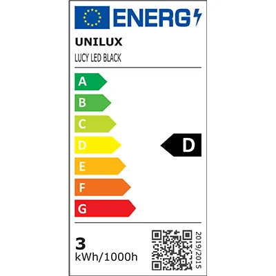 Lampe de bureau LED Unilux Lucy noire - Luminaires bureau, Ergonomie bureautique -6