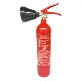 Extincteur CO2 2Kg avec tromblon Certifié MED/NF – Spécial Feux Électriques & Salle Informatique - Extincteurs