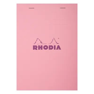 Bloc note agrafé Rhodia Reflets Pastel N°12 5/5 - 80 feuillets - 11,8 x 8,3 cm - Cahiers et blocs notes-2