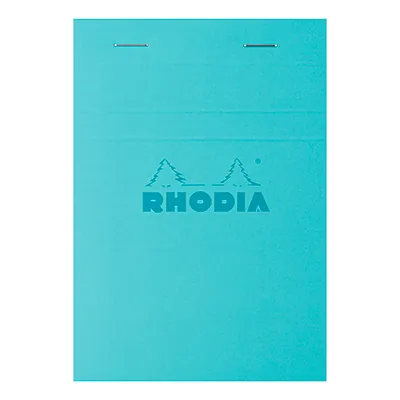 Bloc note agrafé Rhodia Reflets Pastel N°13 5/5 - 80 feuillets - 14,5 x 10,3 cm - Cahiers et blocs notes-4