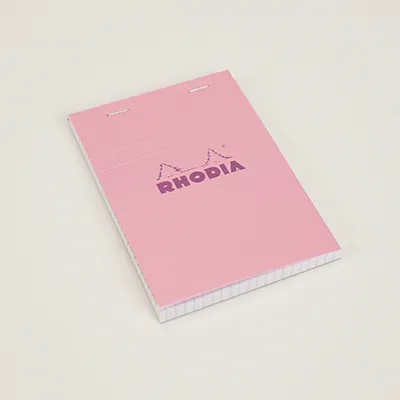 Bloc note agrafé Rhodia Reflets Pastel N°13 5/5 - 80 feuillets - 14,5 x 10,3 cm - Cahiers et blocs notes-5
