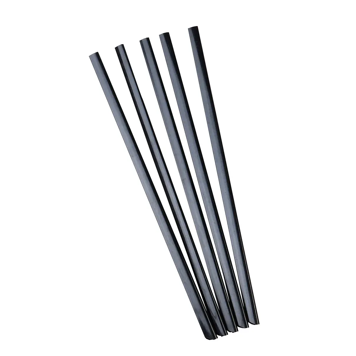 Kit reliure manuelle Serodo pour 5 dossiers 30 feuilles (5 baguettes à relier 3 mm noir, plats de couverture : 5 ivoire et 5 cristal) - Relieuses-3